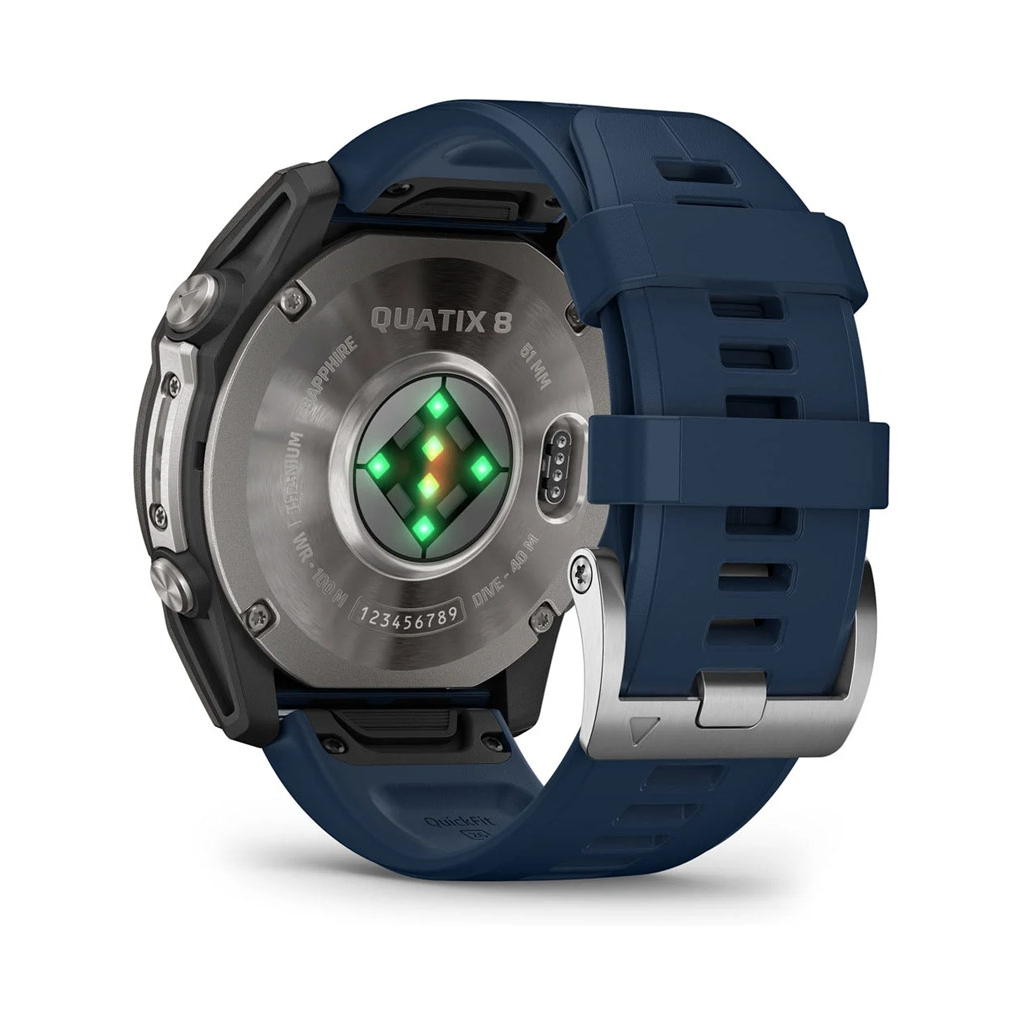 Смарт-годинник Garmin quatix 8 51mm, AMOLED, Saph, GPS смарт-годинник (010-02905-91) - изображение 5