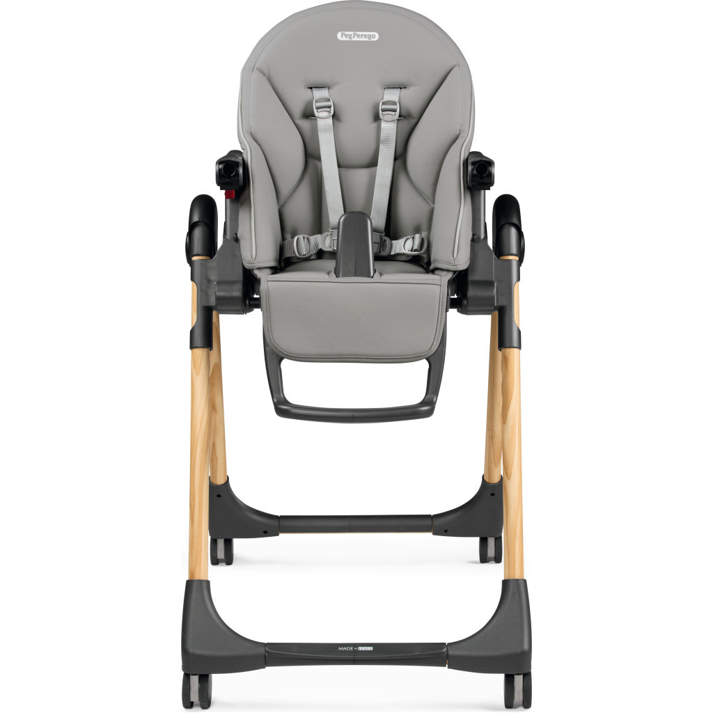 Стілець для годування Peg-Perego Prima Pappa Follow Me Amblance Ice преміум Сірий (IH01000002BL73) - изображение 2