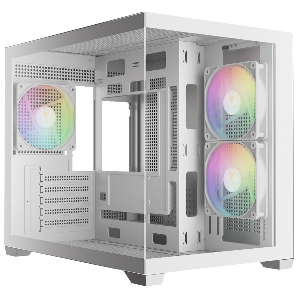 Корпус Gamdias AURA GC10M V2 WH ARGB (4711514503166) - зображення 1