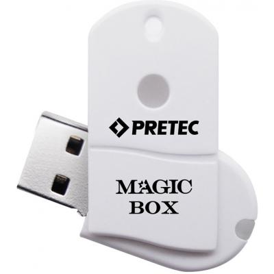 USB флеш накопичувач Pretec 16GB i-Disk MAGICBOX White USB 2.0 (BOX16G-WV) - зображення 1