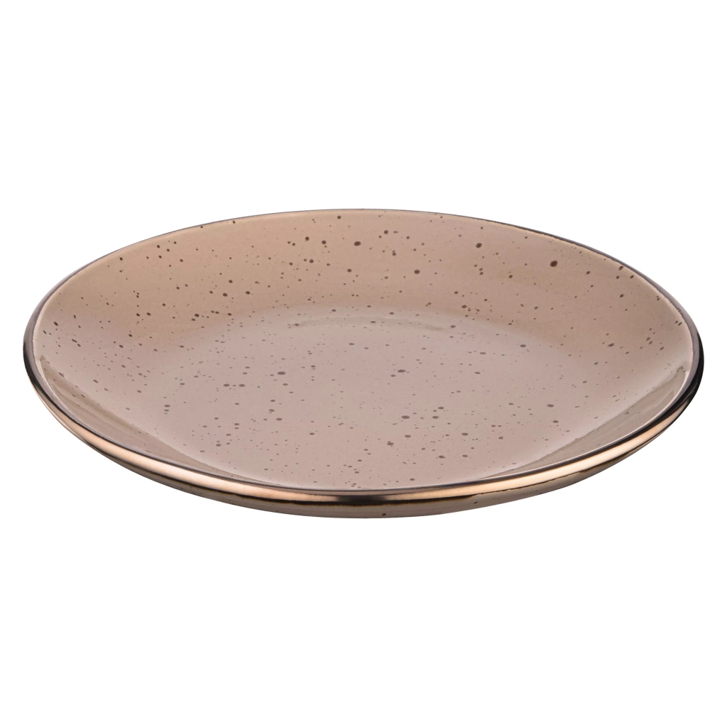 Тарілка Ardesto Emilia, 20см, кераміка, коричневий (AR0819EBR) - зображення 2