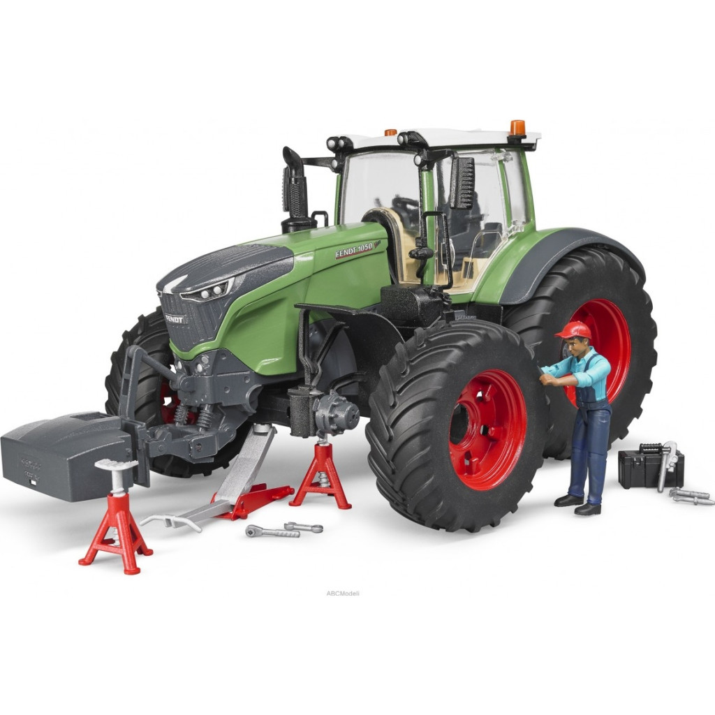 Спецтехніка Bruder Трактор Fendt 1050 Vario з фігуркою та аксесуарами для ремонту (04041) - зображення 1