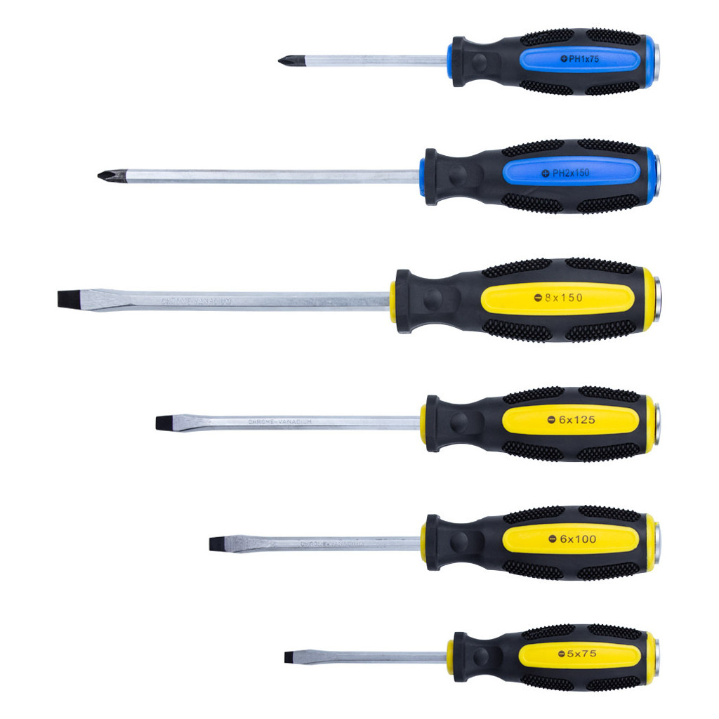 Набір викруток Sigma ударних 6шт CrV (4001111) - зображення 2