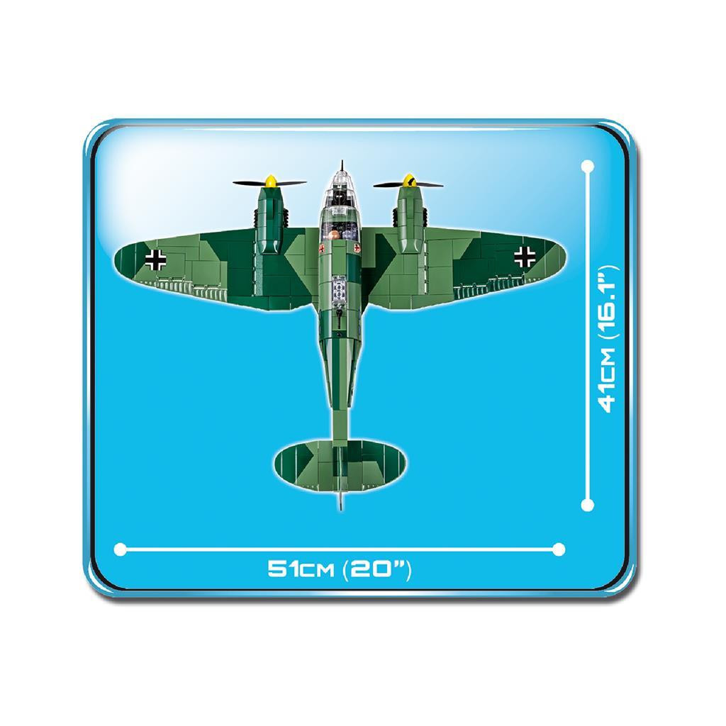 Конструктор Cobi Друга Світова Війна Літак Хейнкель HE-111, 610 деталей (COBI-5534) - зображення 11