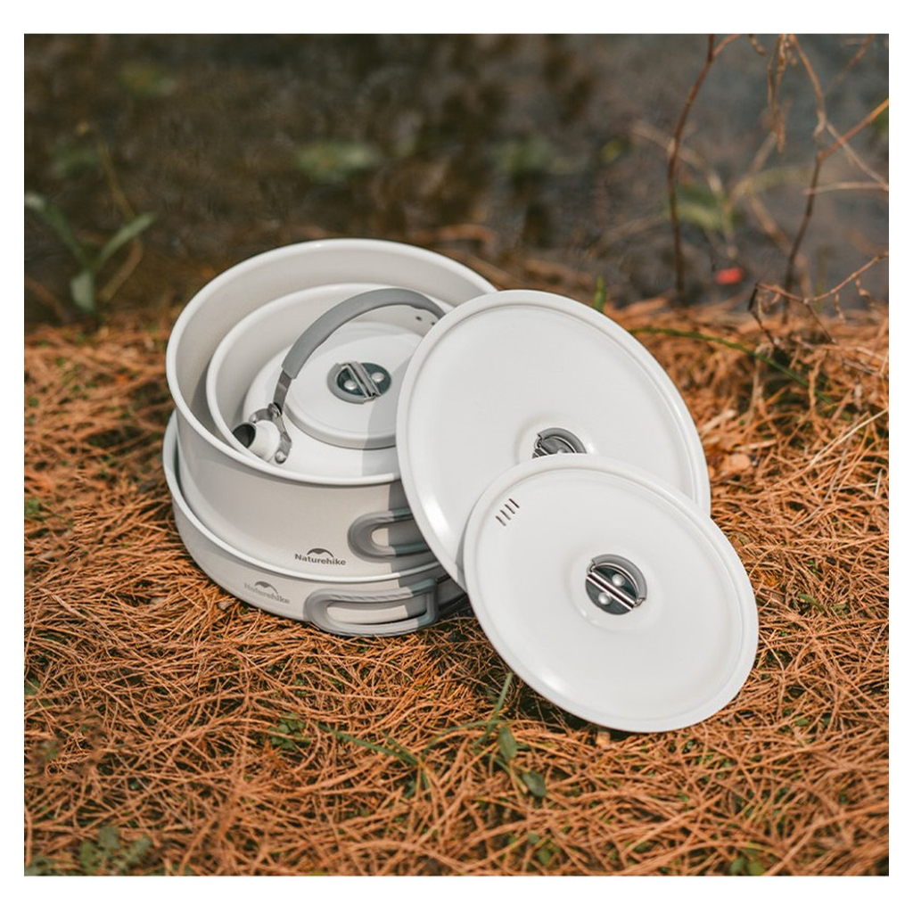 Котел туристичний Naturehike CNK2450CF013, 1.7 л, алюміній (6927595711972) - зображення 3