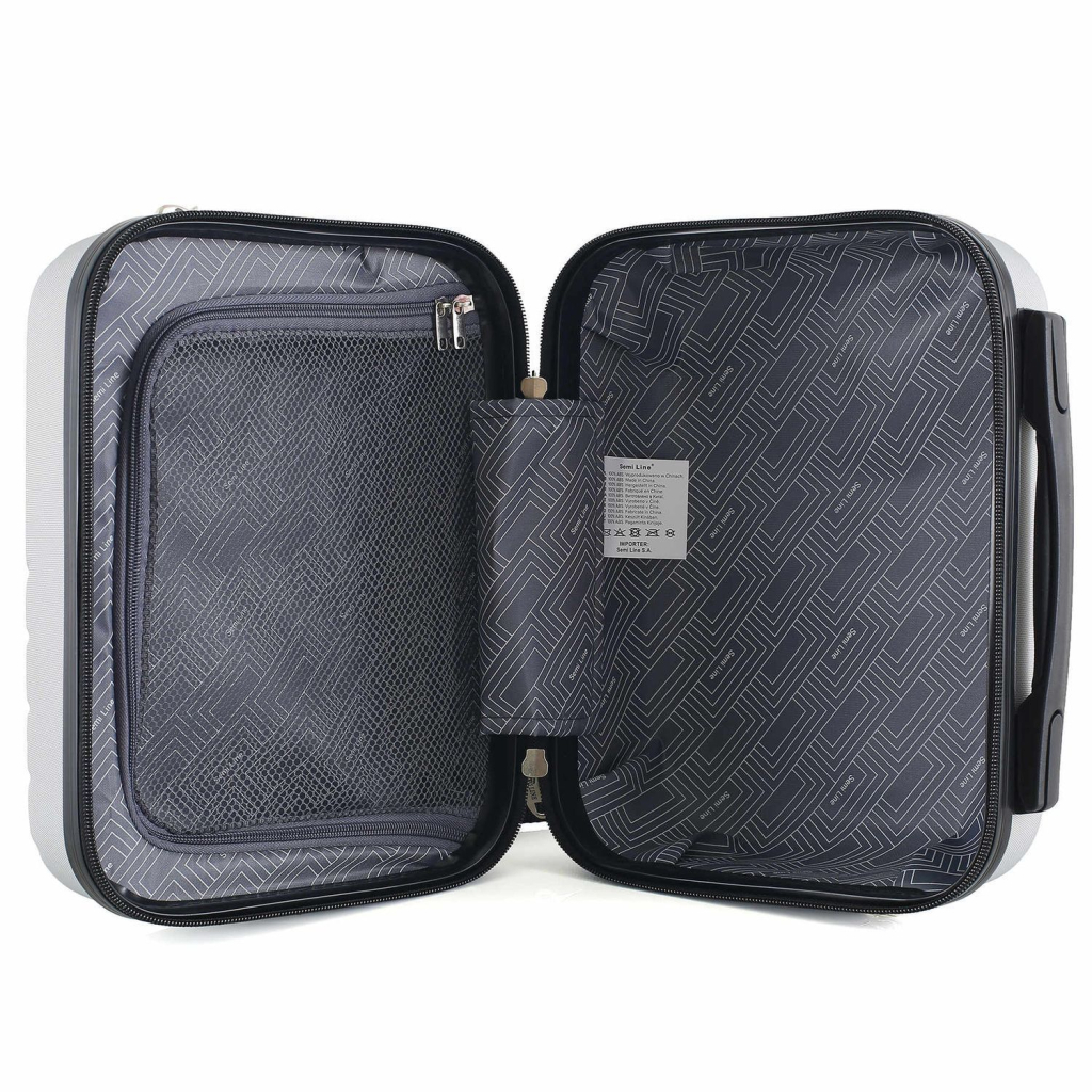 Косметичка Semi Line Бьюті-кейс 18L Light Grey (DAS302940) - зображення 6