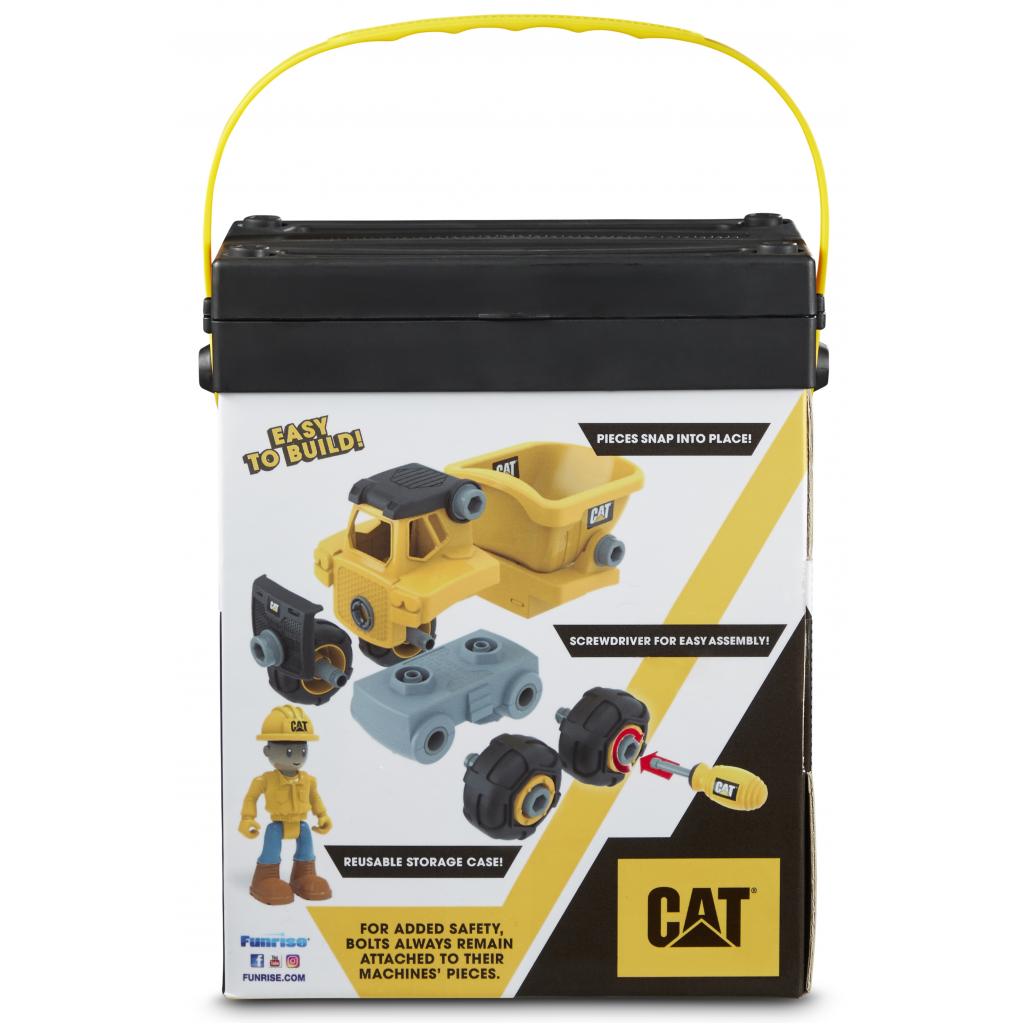 Конструктор Funrise CAT Machine Maker Самоскид 20 см (80901F) - зображення 7