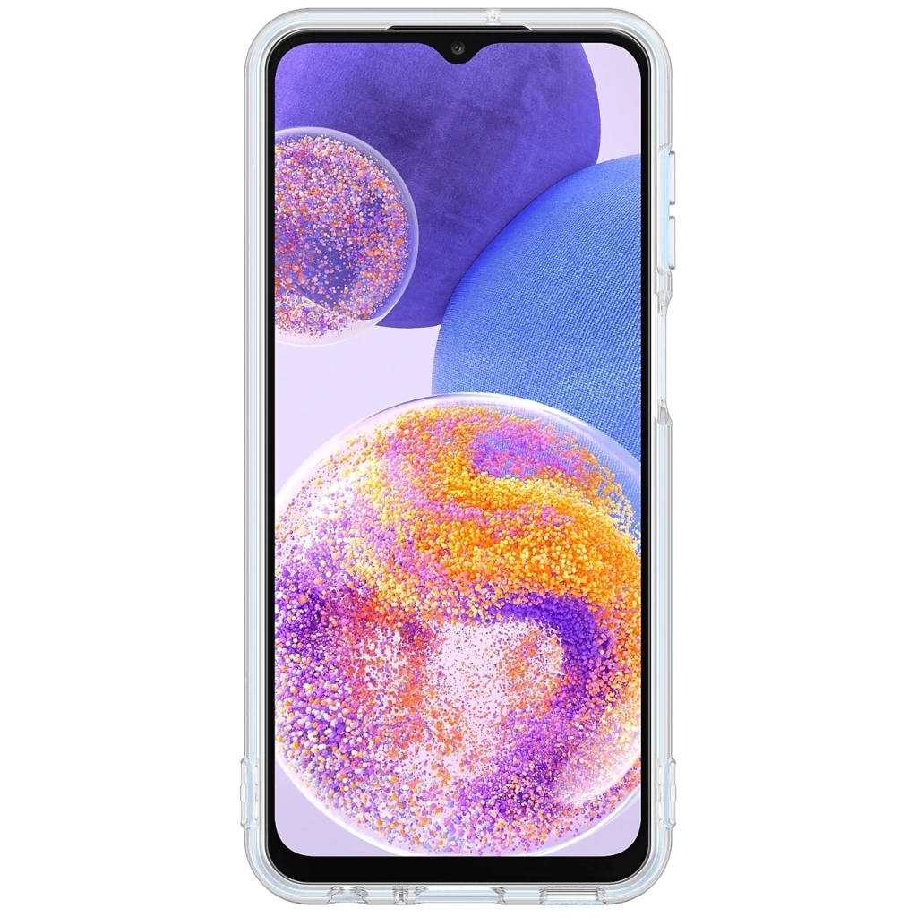 Чохол до мобільного телефона Samsung Soft Clear Cover Samsung Galaxy A23 (A235) Transparent (EF-QA235TTEGRU) - зображення 4