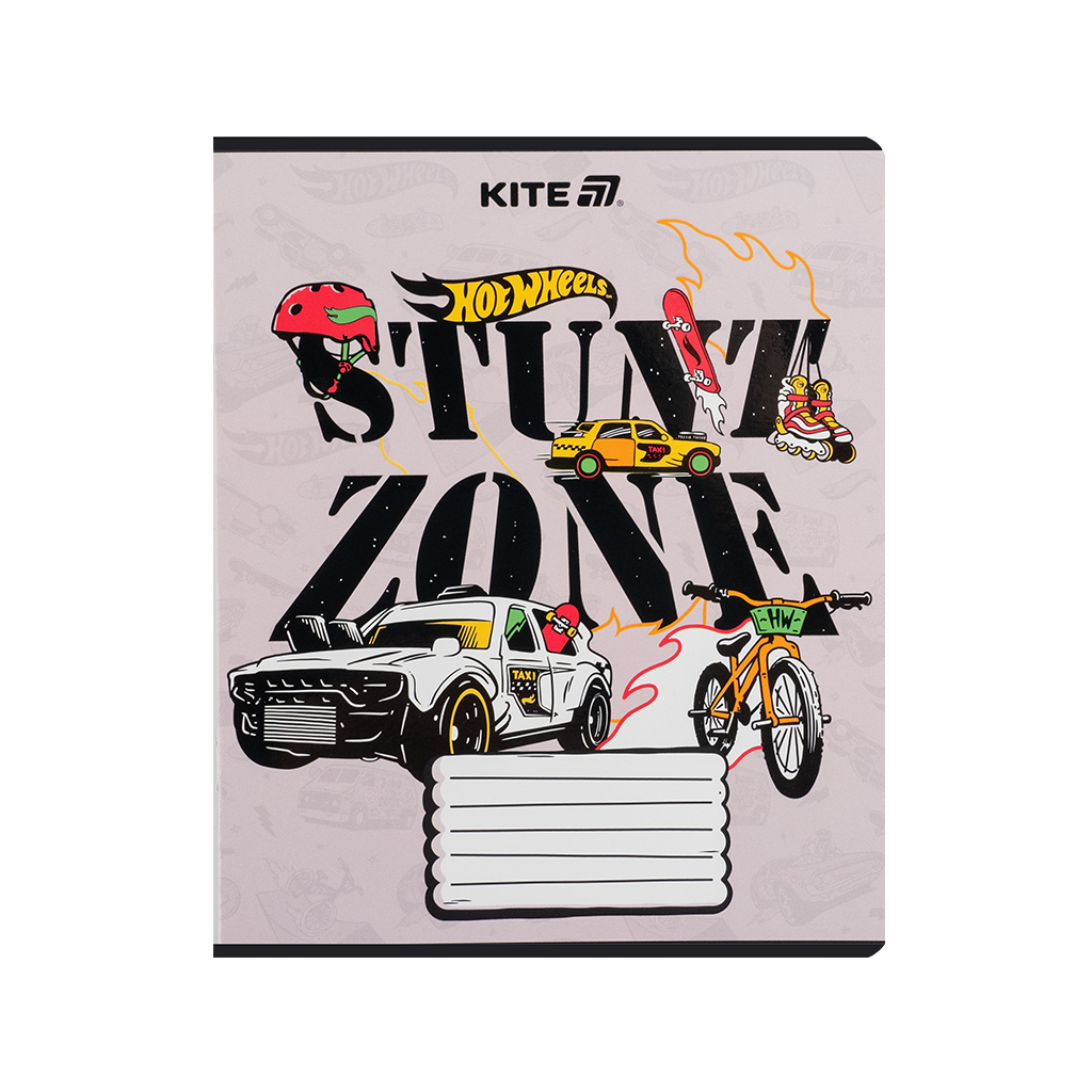 Зошит Kite Hot Wheels, 18 аркушів, лінія (HW25-237) - зображення 12