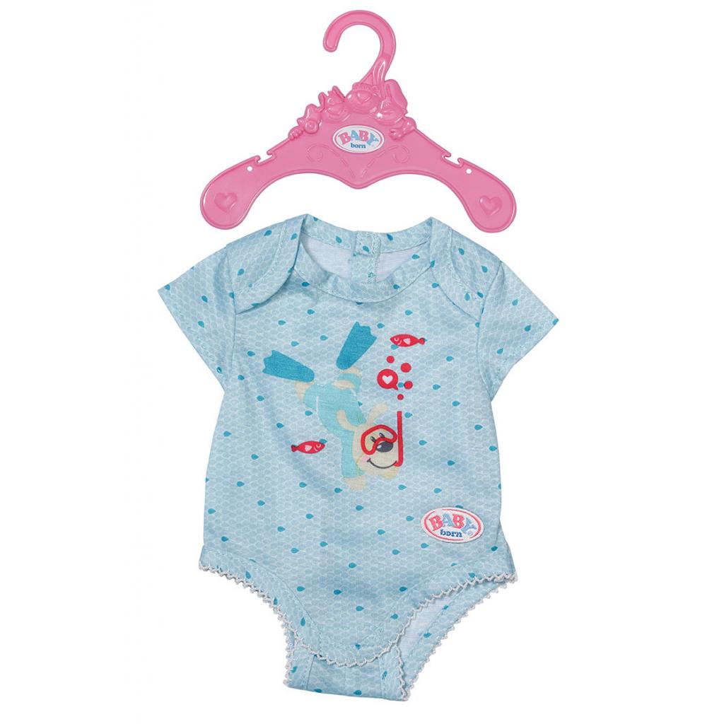 Аксесуар до ляльки Zapf Baby Born Боді S2 Блакитне (830130-2) - зображення 2
