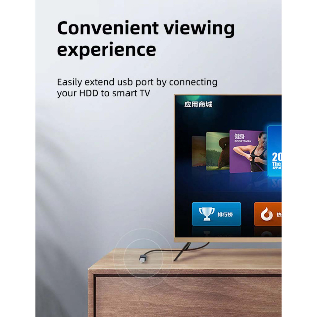 Дата кабель USB 2.0 AM/AF 3.0m Cabletime (CA915163) - зображення 4