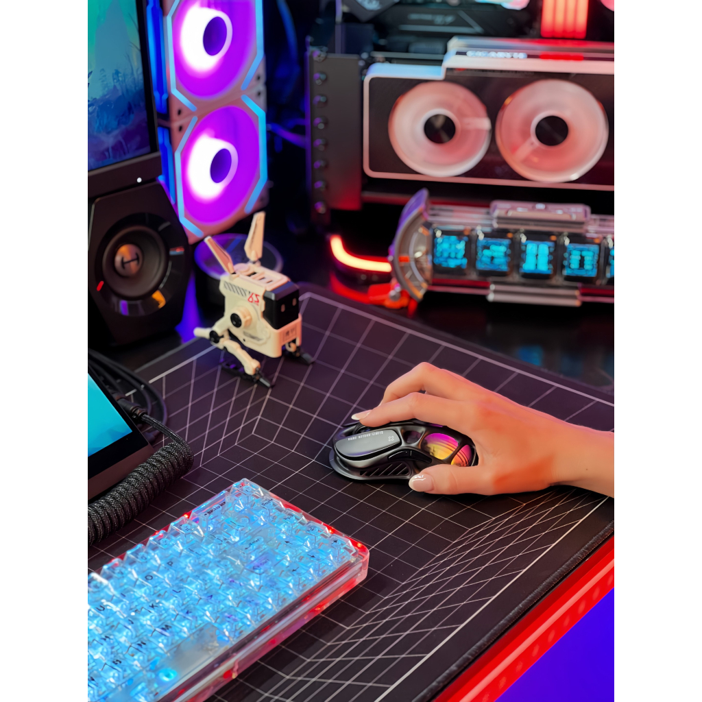 Мишка GravaStar Mercury M2 BT/WL/USB-A RGB Black (GRAVASTARM2_BLK) - зображення 5