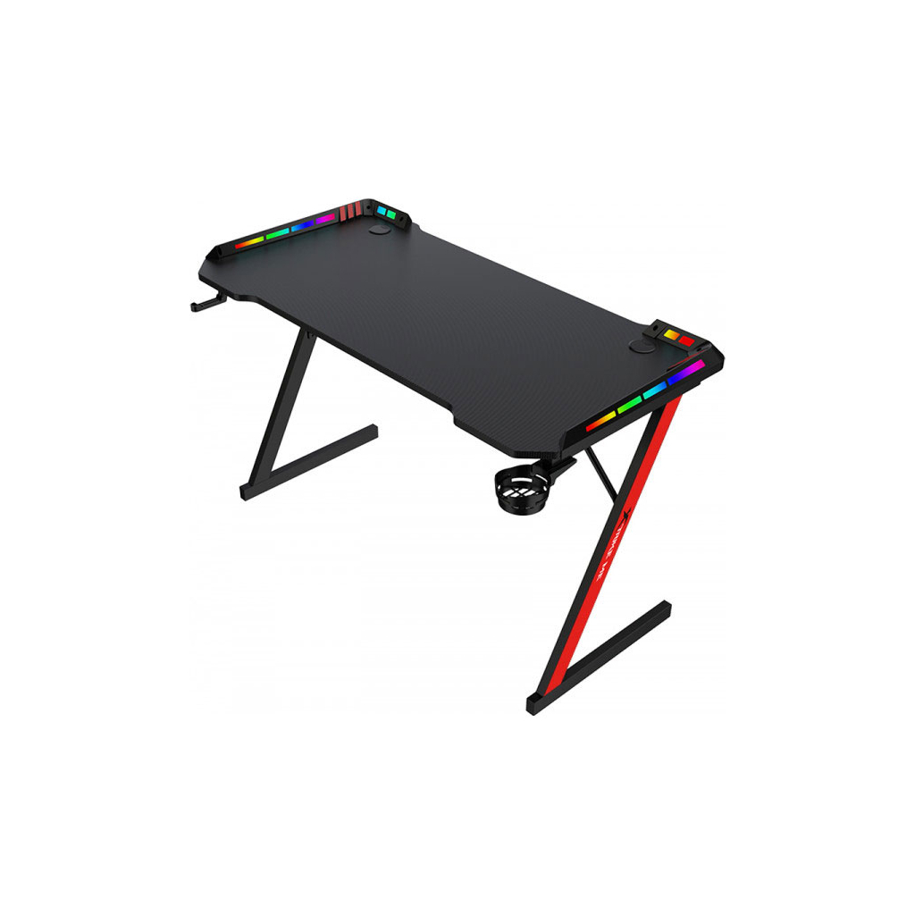 Комп'ютерний стіл Xtrike ME DK-05 Gaming Desk RGB Llight Black (DK-05) - зображення 3