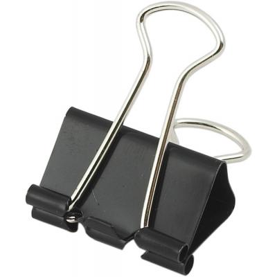 Біндер металевий Buromax 25мм, 12шт, black (BM.5304) - зображення 1