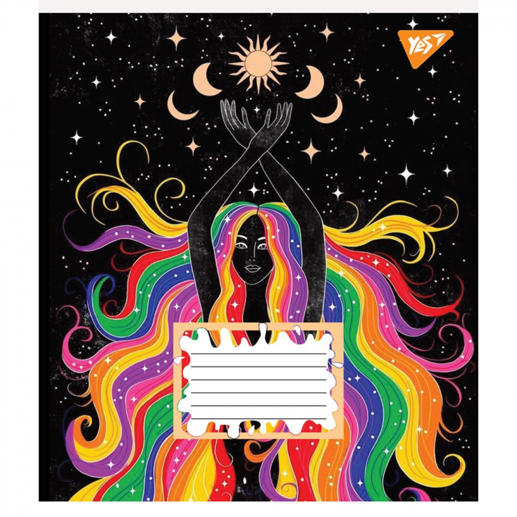 Зошит Yes Magic girl 36 аркушів клітинка (766683) - зображення 3