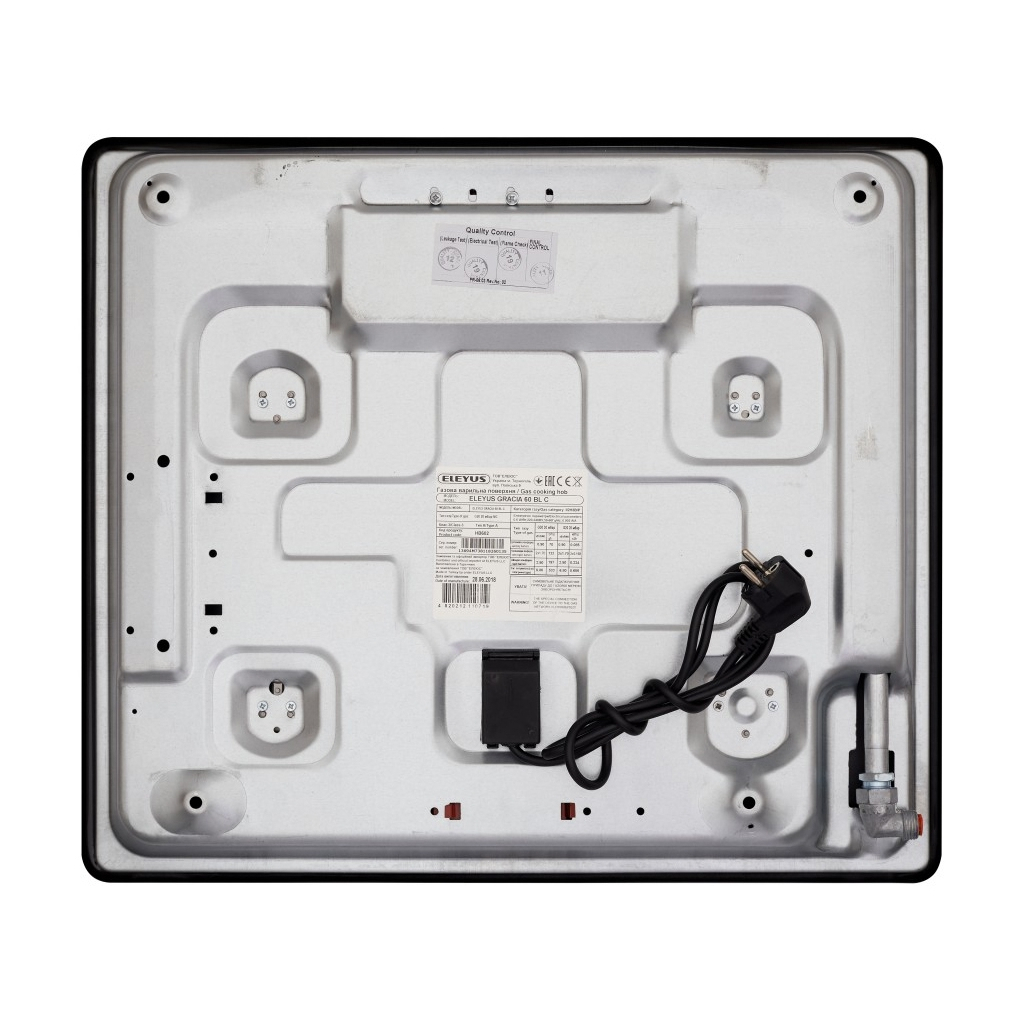 Варочна поверхня Eleyus GRACIA 60 BL CF - зображення 10