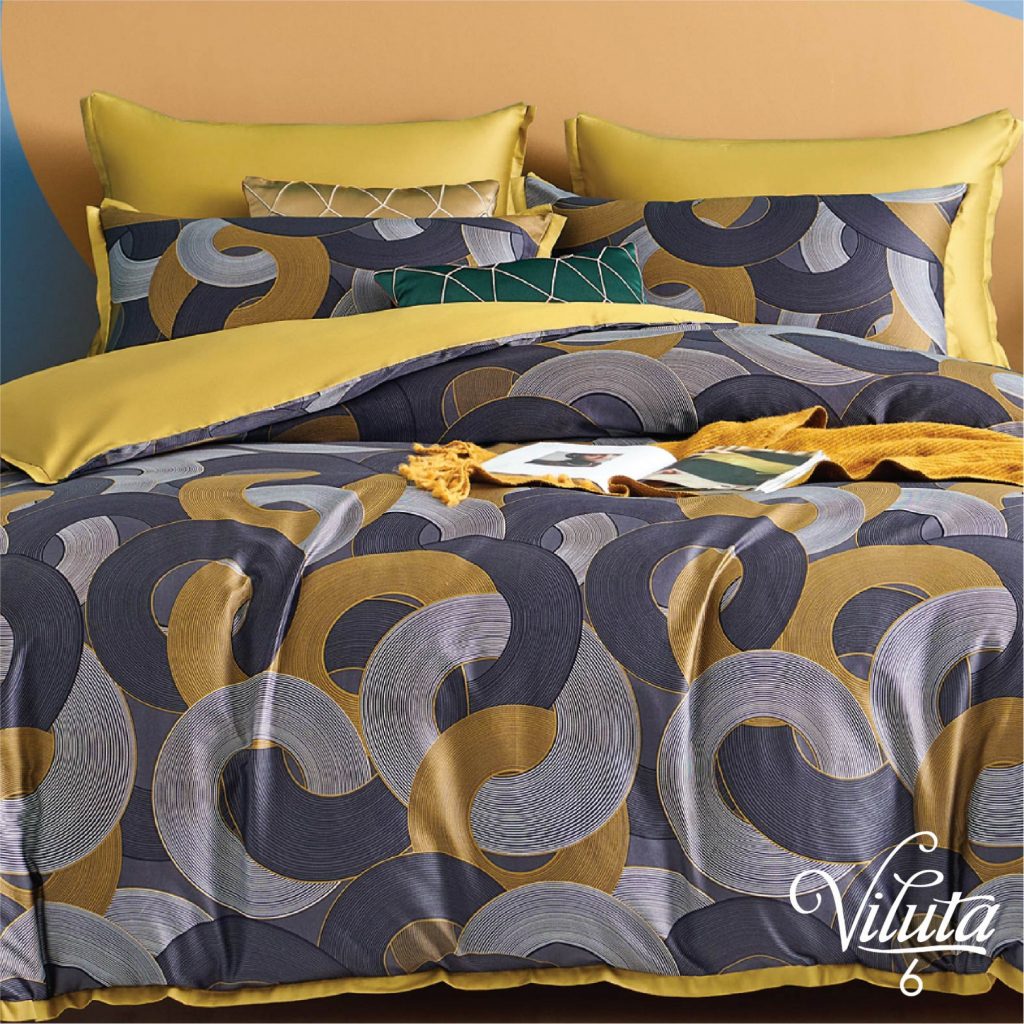 Постільна білизна Viluta Сатин Єгипетська бавовна 06 євро (06_EX_ev) - зображення 1