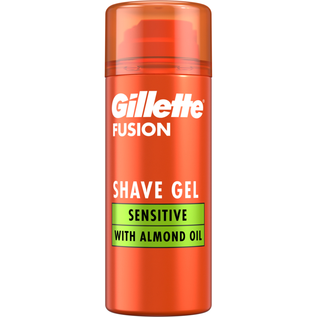 Гель для гоління Gillette Fusion Для чутливої шкіри 75 мл (7702018464876) - изображение 1