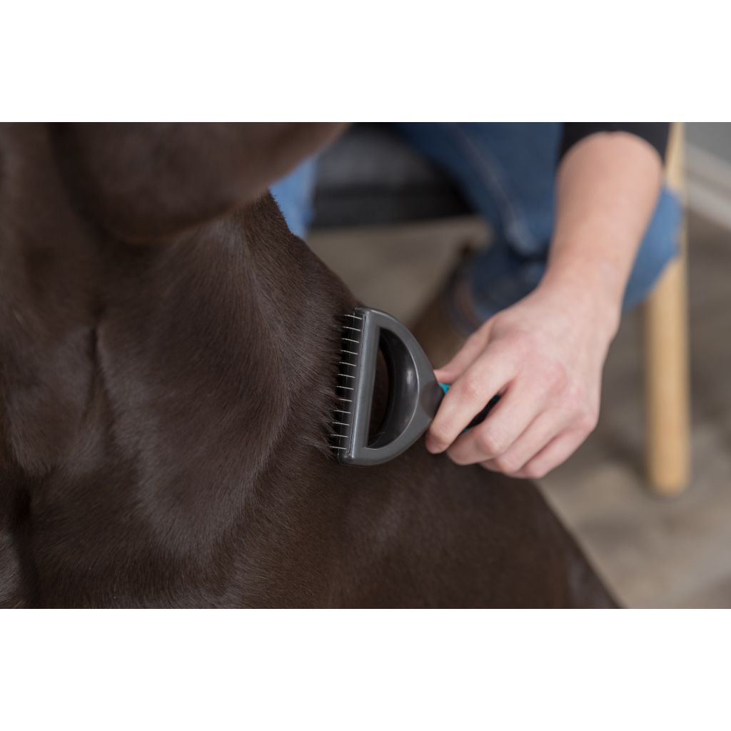 Гребінець для тварин Trixie для зрізання колтунів у собак 10х19 см (4011905242439) - изображение 3