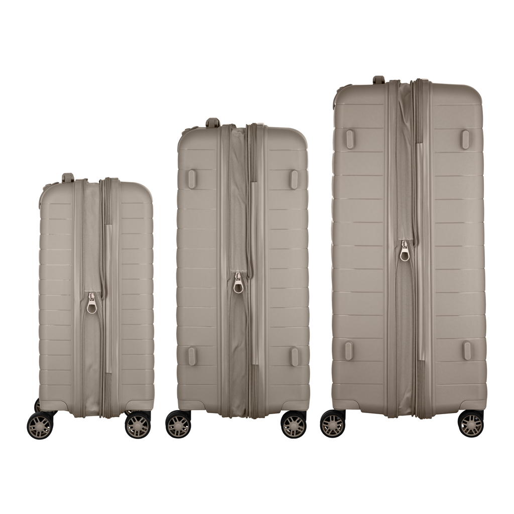 Набір валіз 2E Aero (L+M+S), сіро-коричневі (2E-SPP-AERO-SET3-TP) - зображення 7