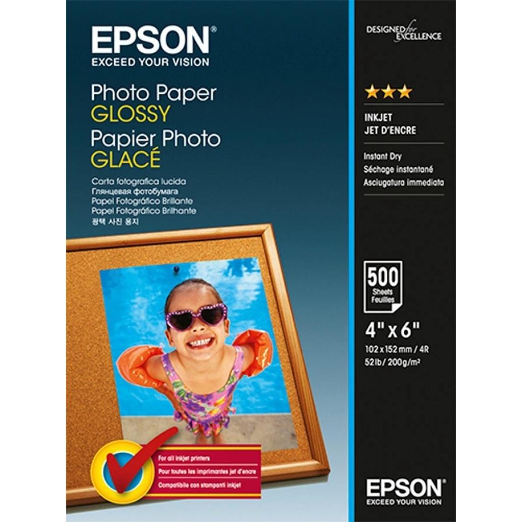 Фотопапір Epson 10х15 Glossy Photo (C13S042549) - зображення 1