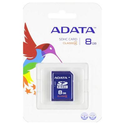 Карта пам'яті ADATA 8GB SDHC class 4 (ASDH8GCL4-R) - зображення 2
