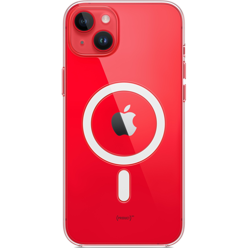 Чохол до мобільного телефона Apple iPhone 14 Plus Clear Case with MagSafe,Model A2915 (MPU43ZE/A) - зображення 5