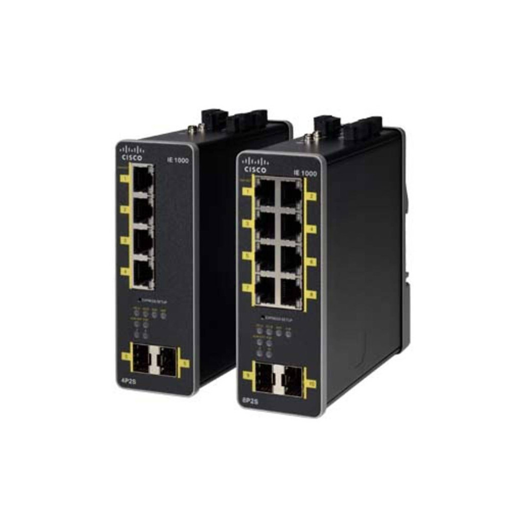 Комутатор мережевий Cisco IE-1000-4P2S-LM - зображення 1