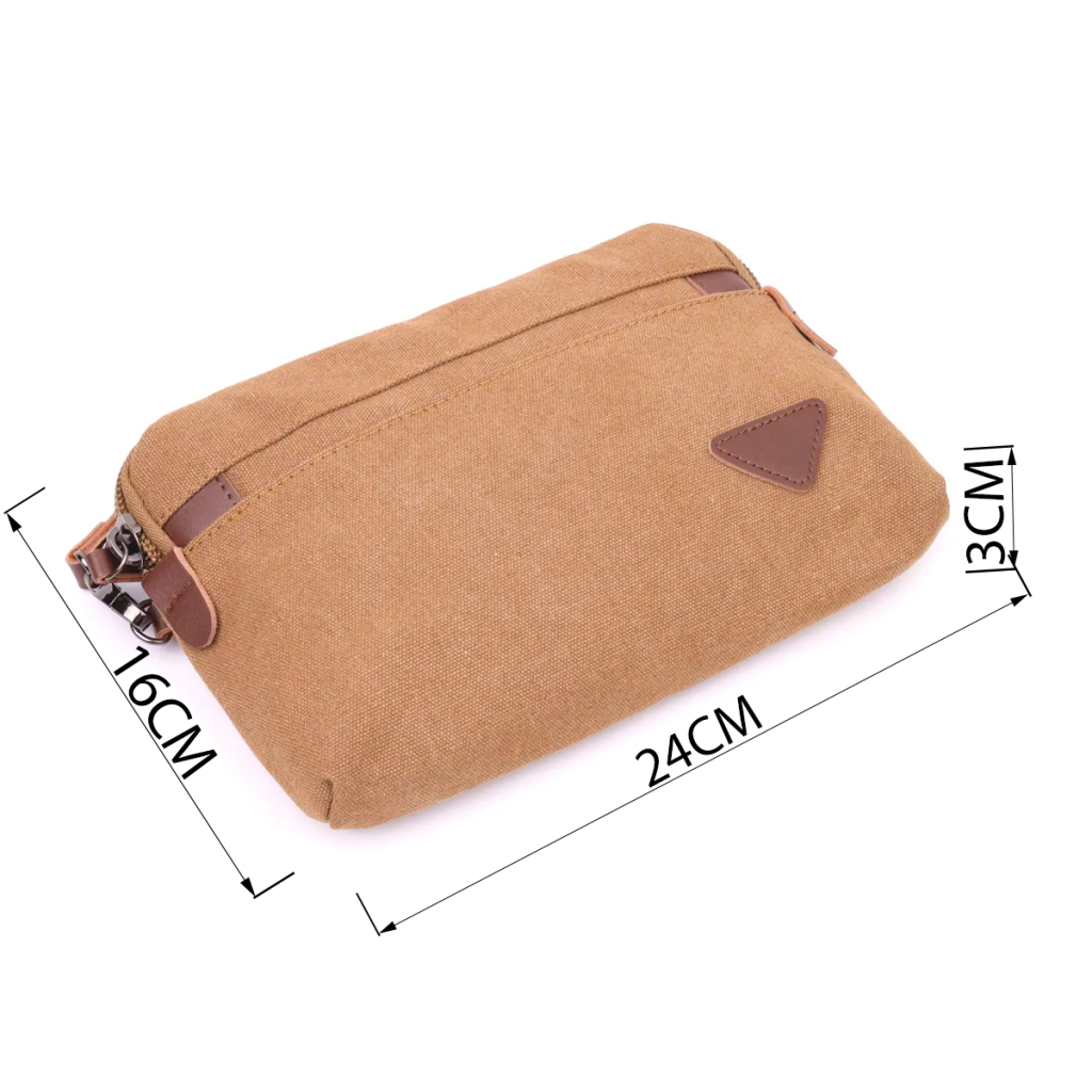 Сумка Vintage Чоловіча з текстилю Коричнева (21260) - зображення 4