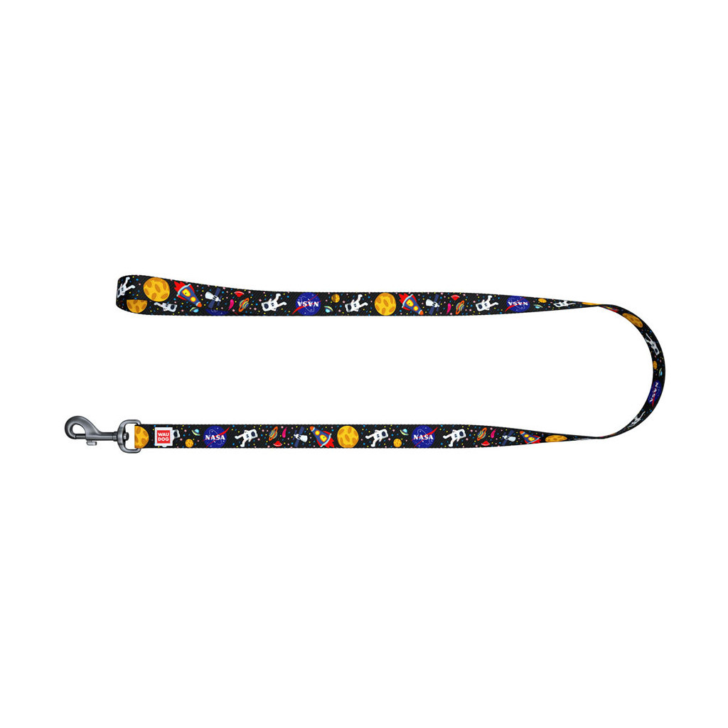 Повідець для собак WAUDOG Nylon "NASA" M 20 мм х 122 см (4914) - зображення 2