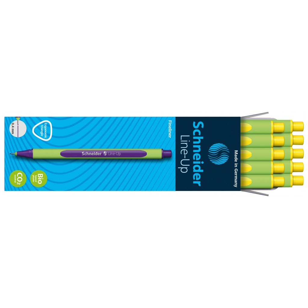 Лайнер Schneider Line-Up 0,4 мм yellow (S191005) - зображення 3