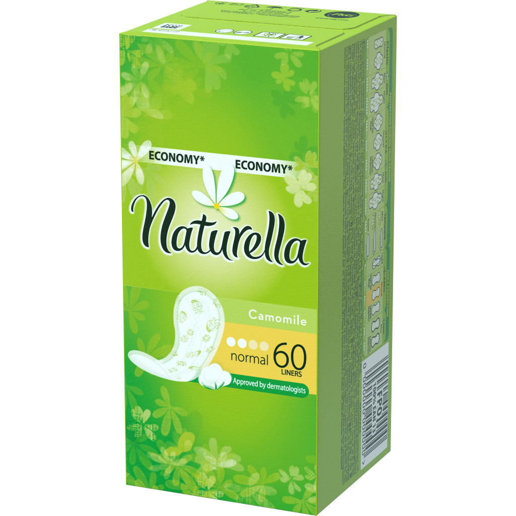 Щоденні прокладки Naturella Camomile Normal 60 шт (4015400240372) - зображення 3