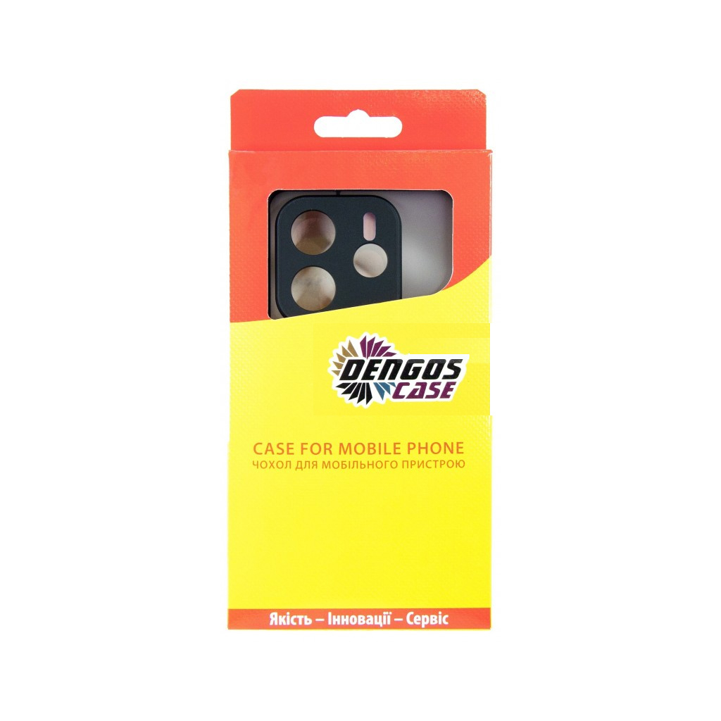 Чохол до мобільного телефона Dengos Kit Xiaomi Redmi Note 14 5G case Matte + glass (Black) (DG-KM-127) - зображення 4