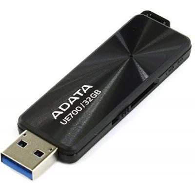 USB флеш накопичувач ADATA 32GB UE700 Black USB 3.1 (AUE700-32G-CBK) - зображення 4