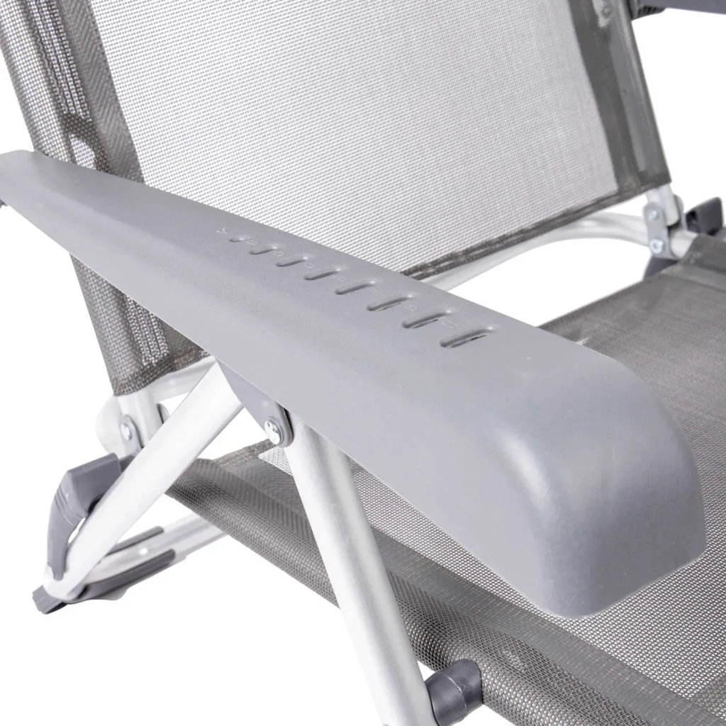 Крісло складане Bo-Camp Saint-Tropez Grey (1204796) (DAS303395) - зображення 11