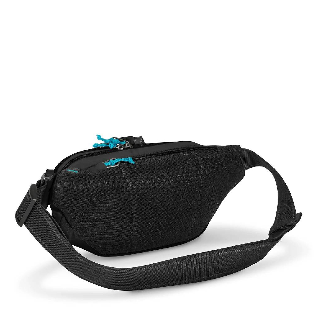 Сумка-бананка Pacsafe Eco Anti-Theft Waist Pack, чорна (41104138) - зображення 3