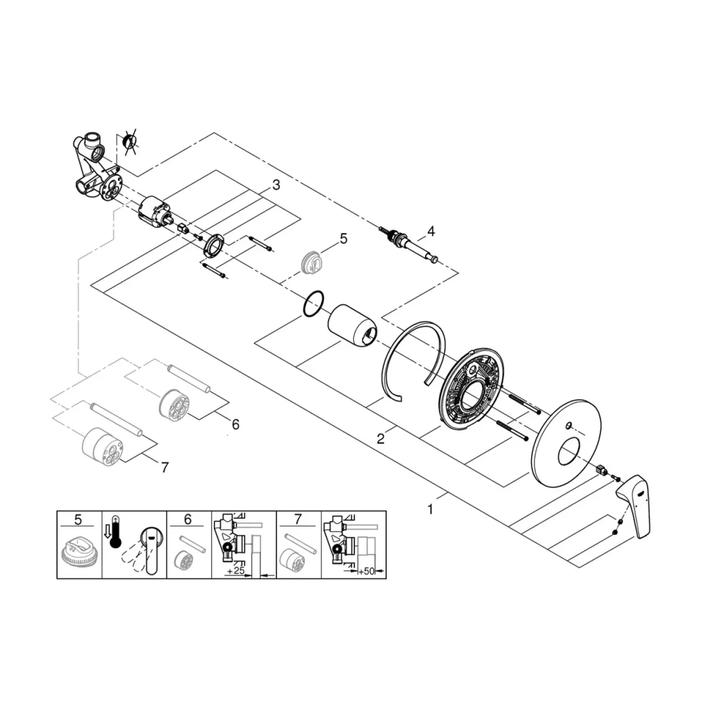 Змішувач Grohe Start Flow (29117000) - изображение 3