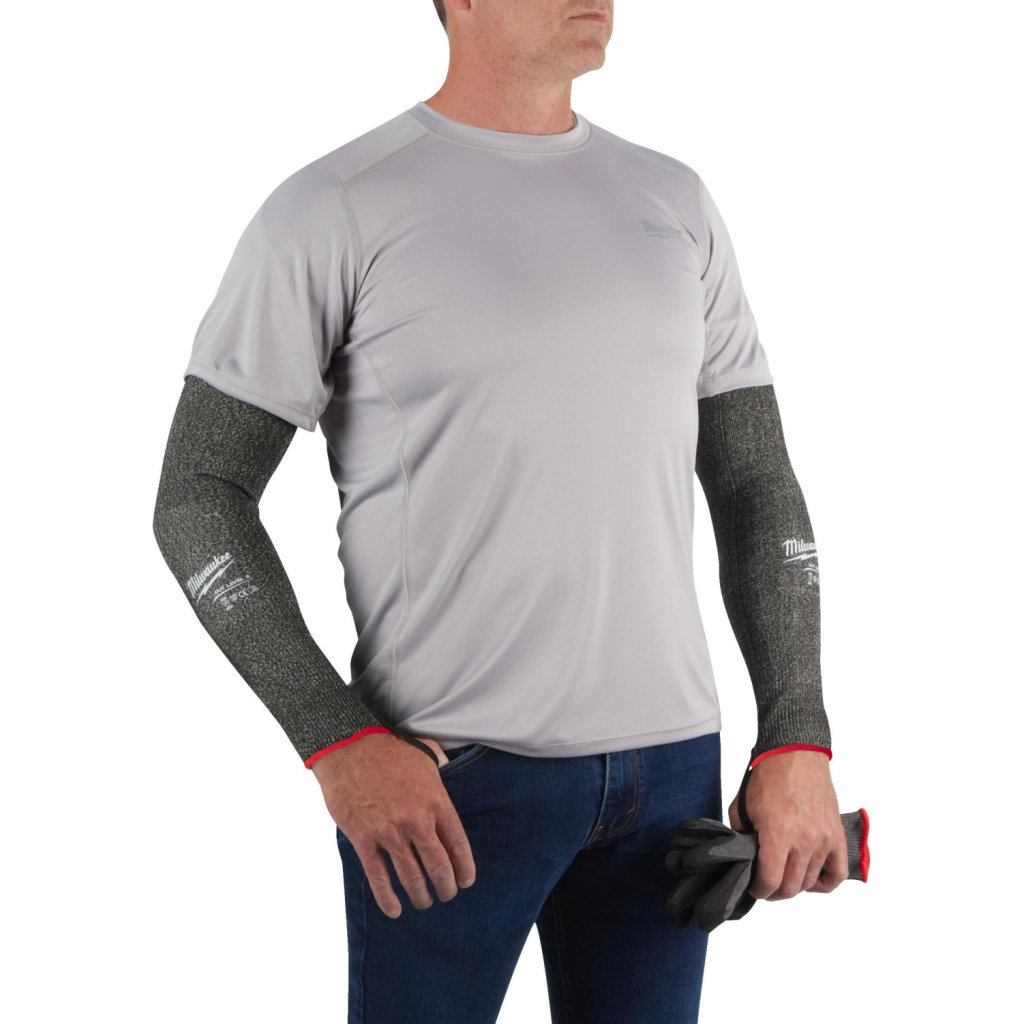 Нарукавники захисні Milwaukee з рівнем опору порізам E, 40 см (4932479936) - изображение 3