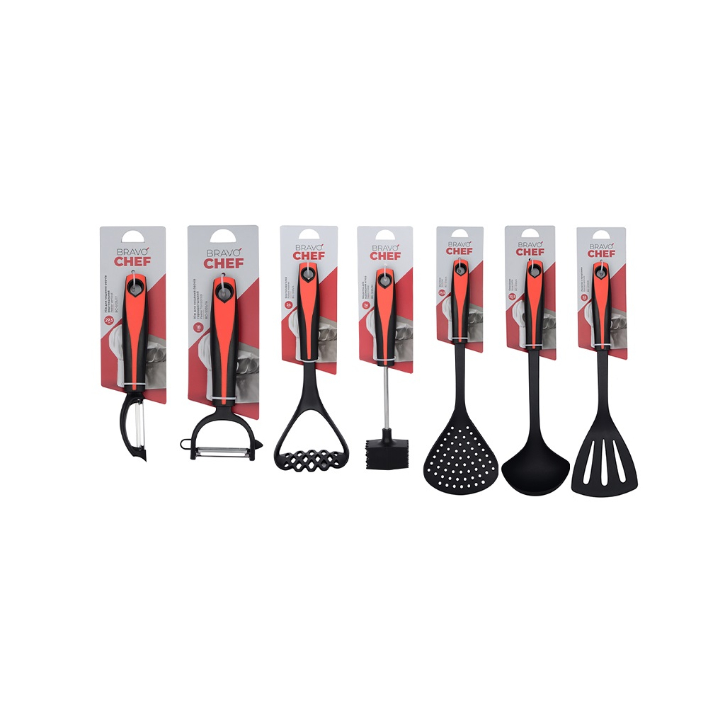 Ополоник Bravo Chef Black/Red (BC-5105/4) - зображення 4