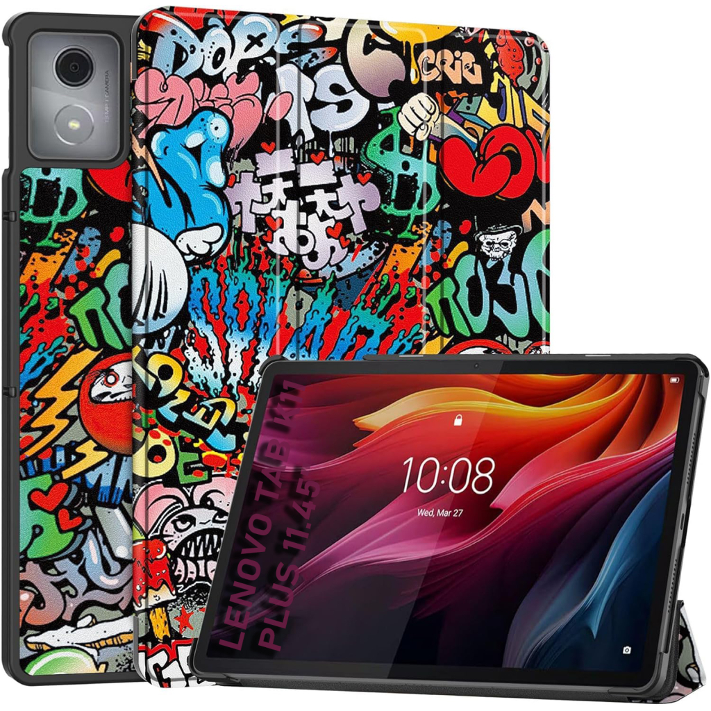 Чохол до планшета BeCover Smart Case Lenovo Tab K11 Plus TB-352F 11.45" Graffiti (711856) - зображення 1