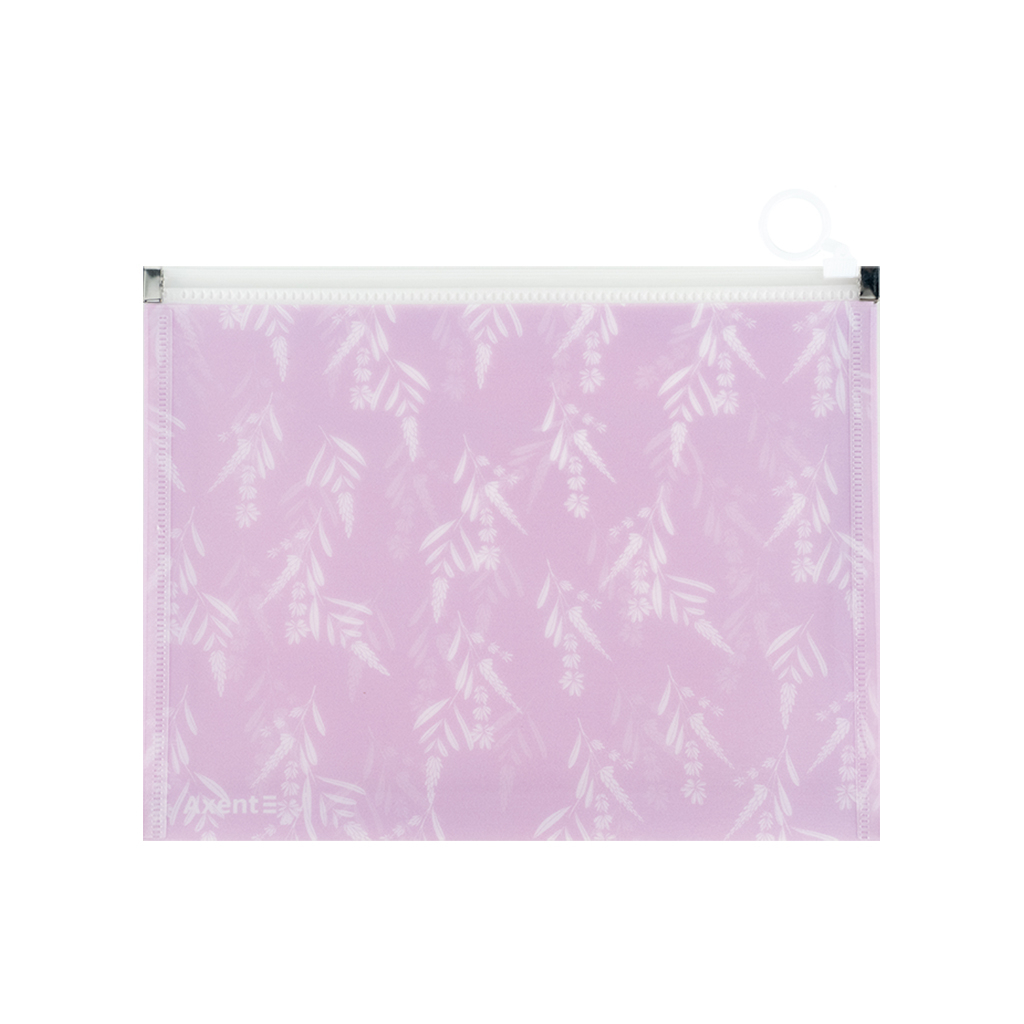Папка на блискавці Axent zip-lock А5 Lavender-3 (1498-38-A) - изображение 2