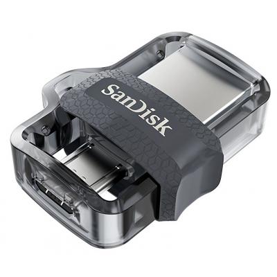 USB флеш накопичувач SanDisk 32GB Ultra Dual Drive M3.0 USB 3.0 (SDDD3-032G-G46) - изображение 4