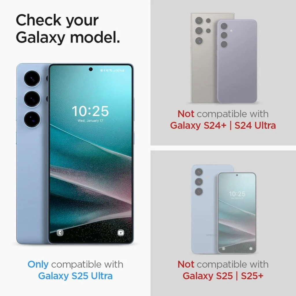 Скло захисне Spigen tR EZ Fit HD Samsung Galaxy S25 Ultra 2 pcs (AGL09082) - зображення 8