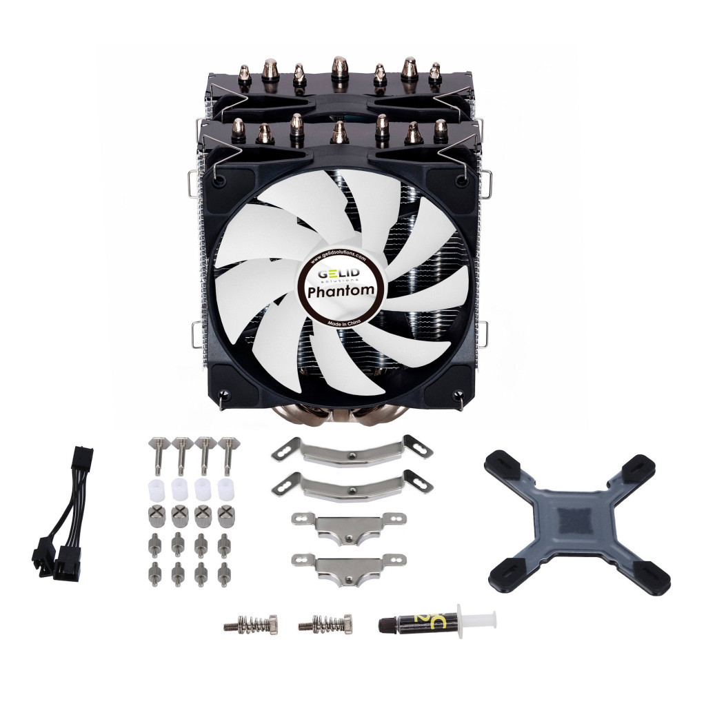 Кулер до процесора Gelid Solutions Phantom (CC-Phantom-01-A) - зображення 5