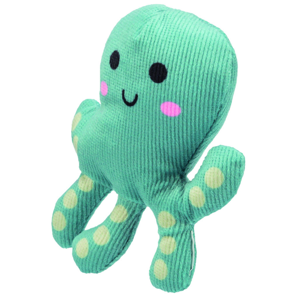 Іграшка для котів Trixie Восьминіг з котячою м'ятою 10 см (кольори в асортименті) (4011905456836) - picture 4