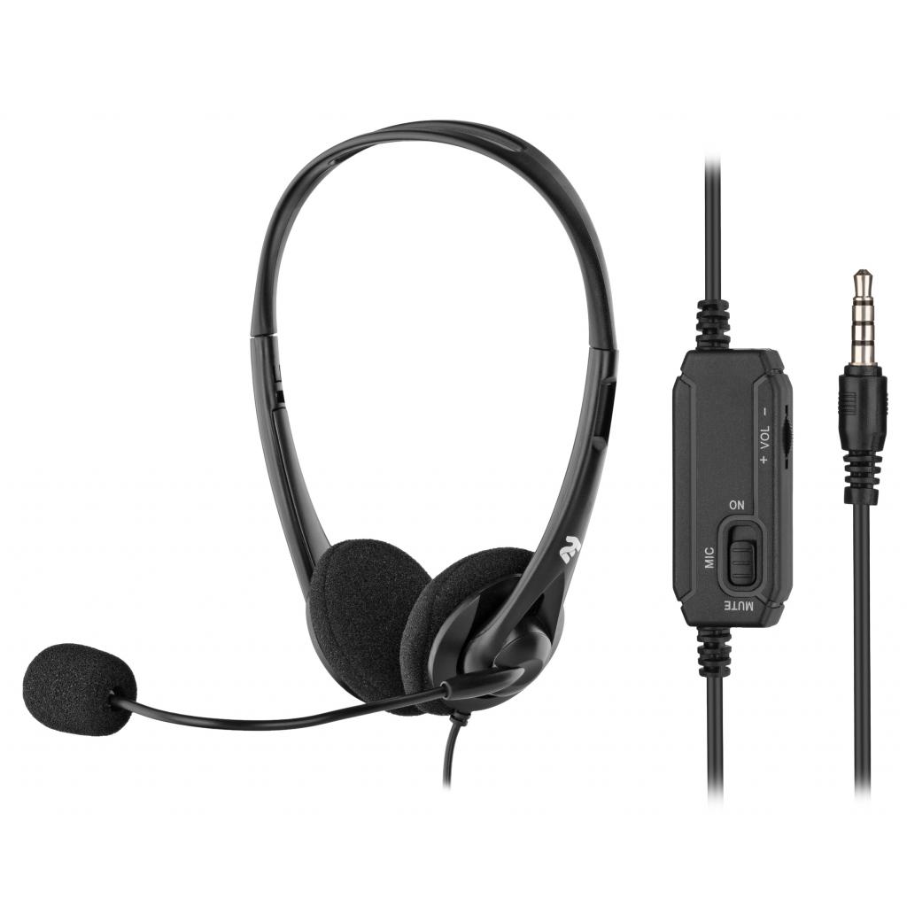 Навушники 2E CH11 3.5mm / 2*3.5mm (2E-CH11SJ) - зображення 1