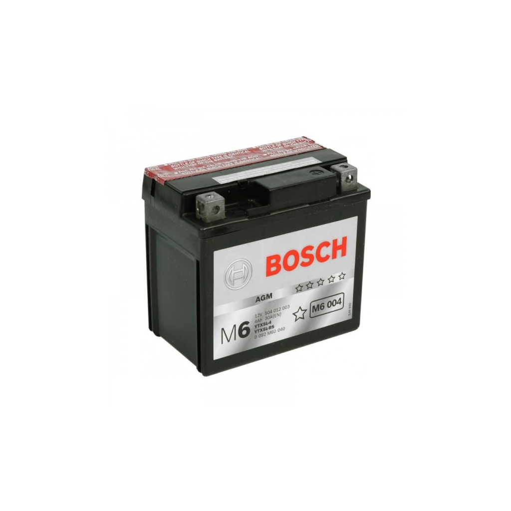 Акумулятор автомобільний Bosch 4A (0 092 M60 040) - зображення 1