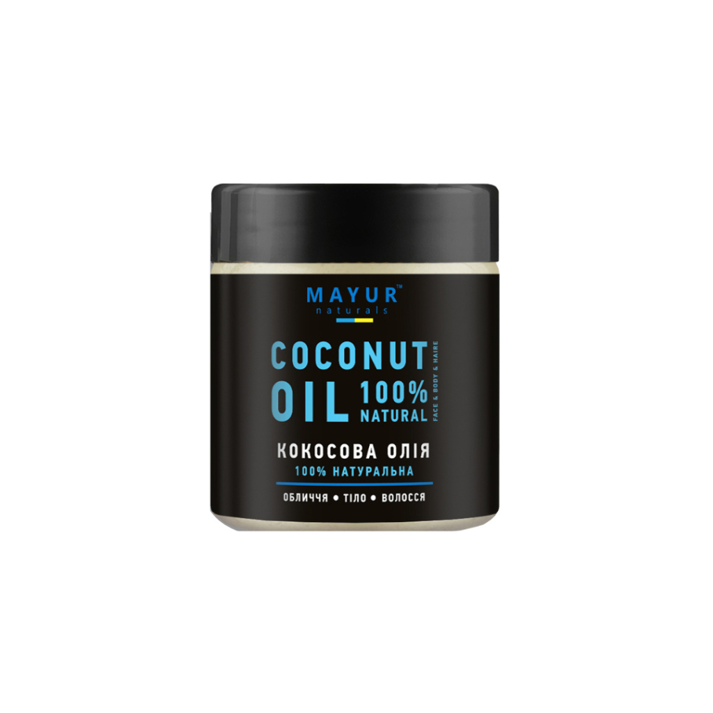 Олія для тіла Mayur натуральна кокосова 140 мл (4820189560630) - изображение 1