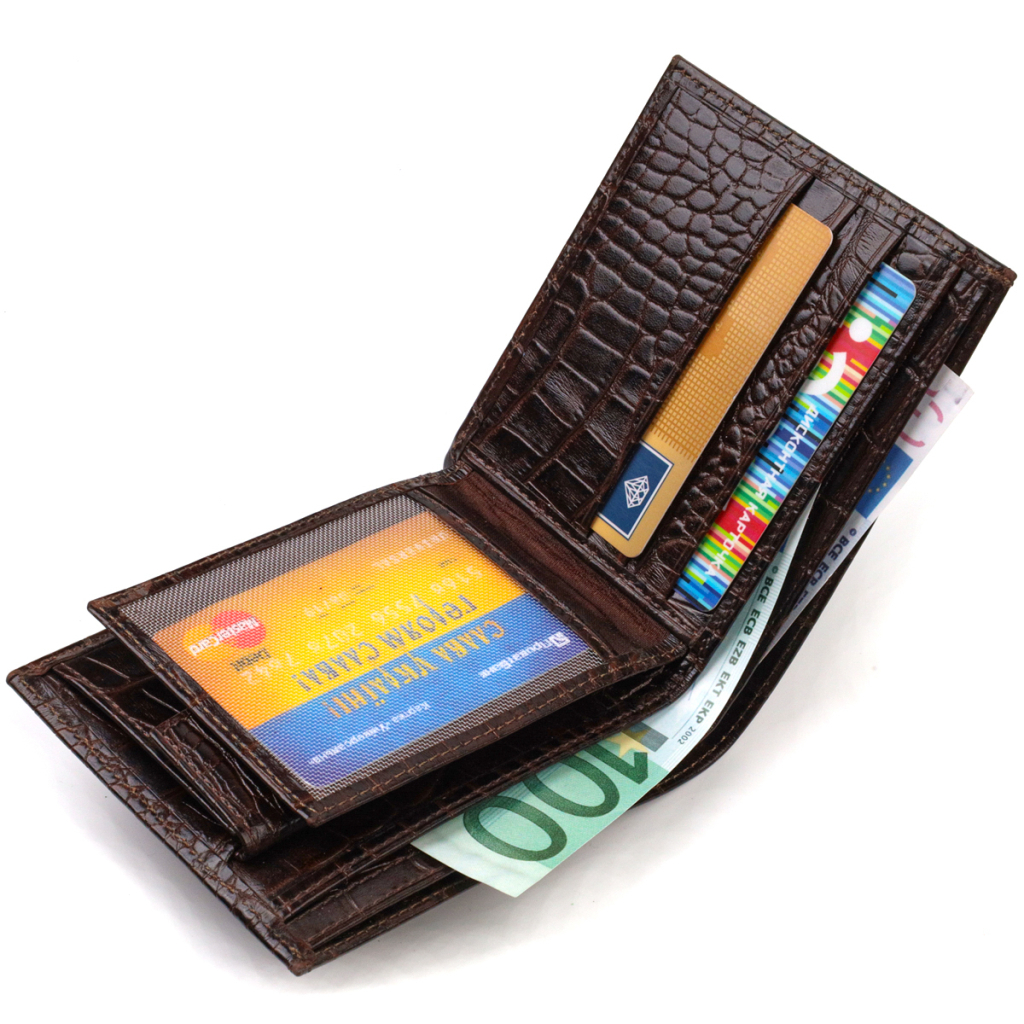 Гаманець Canpellini З натуральної шкіри Коричневий (21860) - зображення 7