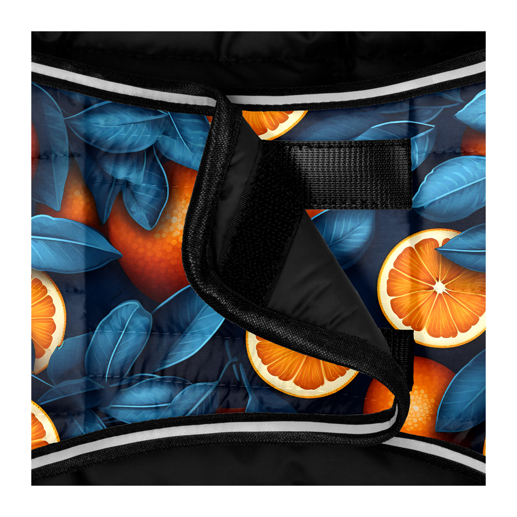 Курточка для тварин WAUDOG Clothes Накидка Апельсини XXS (501-4054) - зображення 4